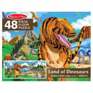 Black Friday | Melissa And Doug Land Of Dinosaurs Floor Puzzle 48pc - Sale