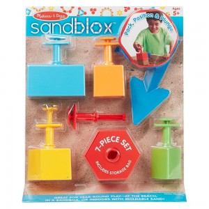Black Friday | Melissa & Doug Sandblox Sand Shape-and-Mold Tool Set - Sale