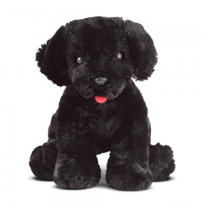Black Friday | Melissa & Doug Benson Black Lab - Stuffed Animal Puppy Dog - Sale