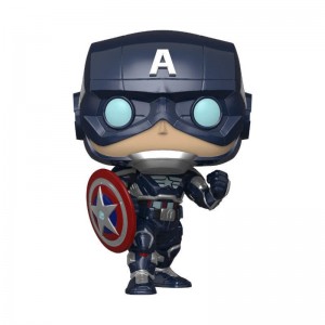 Black Friday | Marvel Avengers Game Captain America (Stark Tech Suit) Funko Pop! Vinyl